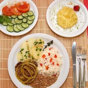 Dietas para bajar de peso: Porciones de alimentos