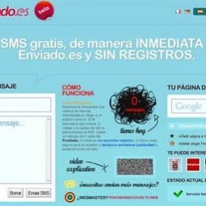 Enviar SMS gratis con Enviado
